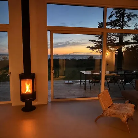 Exclusive With Wellness And Sea Views Knebel